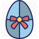 Dekorieren Dekorativ Osterei Icon