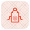 Delantal de cocina  Icono