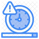 Delay Deadline Clock Symbol