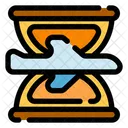 Delayed Flight Airport Passenger Icon