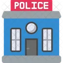 Delegacia De Policia Predio Escritorio Icon