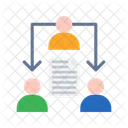 Delegating Task Task Leadership Icon