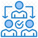 Delegating Task  Icon