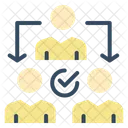 Delegating Task  Icon