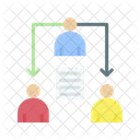Delegating Task Task Planning Icon