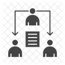 Delegating Task  Icon