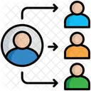 Delegation User Peoples Icon