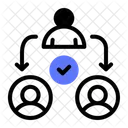 Delegation  Icon