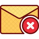Deleta Mail Cancelemail Letter Icon