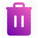 Delete Trash Bin Icon