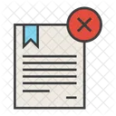 Delete Remove Certificate Icon