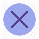 Cross Xlose Delete Icon