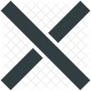 Delete Sign Cross Icon