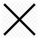 Cross Delete Cancel Icon