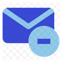 Delete Email Letter Icon