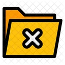Delete Remove Folder Icon