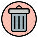 Delete Trash Trash Bin Bin Cancel Button Icon