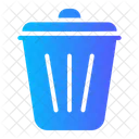 Delete Trash Can Garbage Can Icon