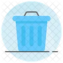 Delete Dustbin Bucket Icon