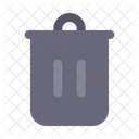 Delete Recycle Bin Garbage Icon