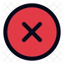 Delete Close X Button Icon