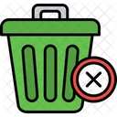 Delete Recycle Bin Dustbin Icon