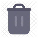 Delete Recycle Bin Garbage Icon