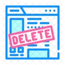 Delete Account Delete Account Icon