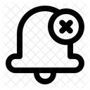 Alert Cancel Bell Icon