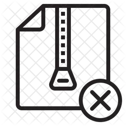 Delete Archive  Icon