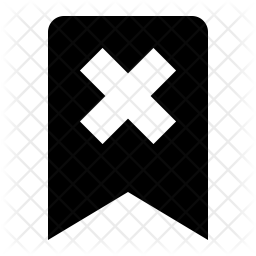 Delete Bookmark Icon