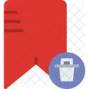 Delete Bookmark  Icon