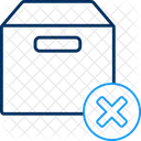 Delete Box Archive Box Icon