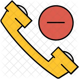 Delete call  Icon