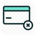Delete Card Rejected Icon