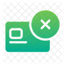 Delete Card Bank Card Banking Icon