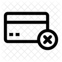 Delete Card Credit Icon