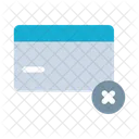 Delete Card Rejected Icon