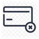 Delete Card Rejected Icon