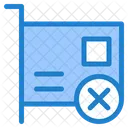 Delete Card Delete Memory Card Delete Crad Icon