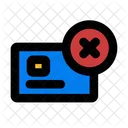 Delete Card Bank Card Banking Icon