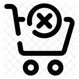 Delete cart Icon