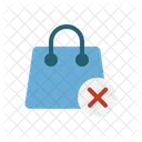 Bag Delete Ecommerce Icon