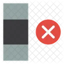 Delete Cell  Icon