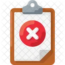Block Delete Error Icon