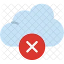 Delete Cloud  Icon