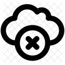Delete Cloud  Icon