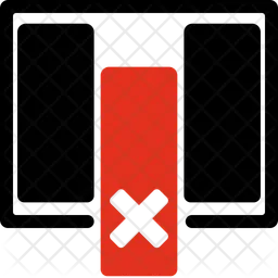 Delete column  Icon