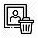 Delete contact  Icon