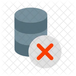 Delete Data  Icon